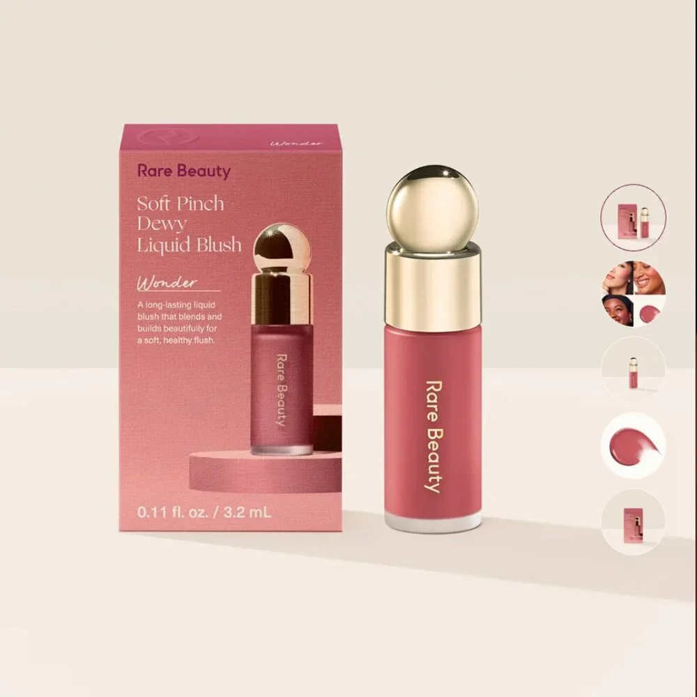 NWT Rare Beauty NEW Soft Pinch Liquid Blush Mini in Wonder